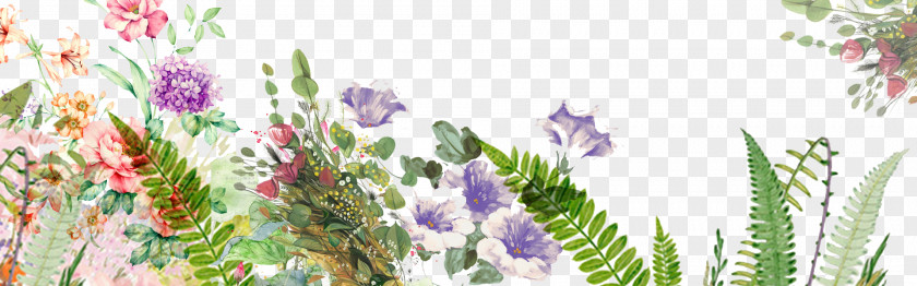 Floral Background Design Flower PNG
