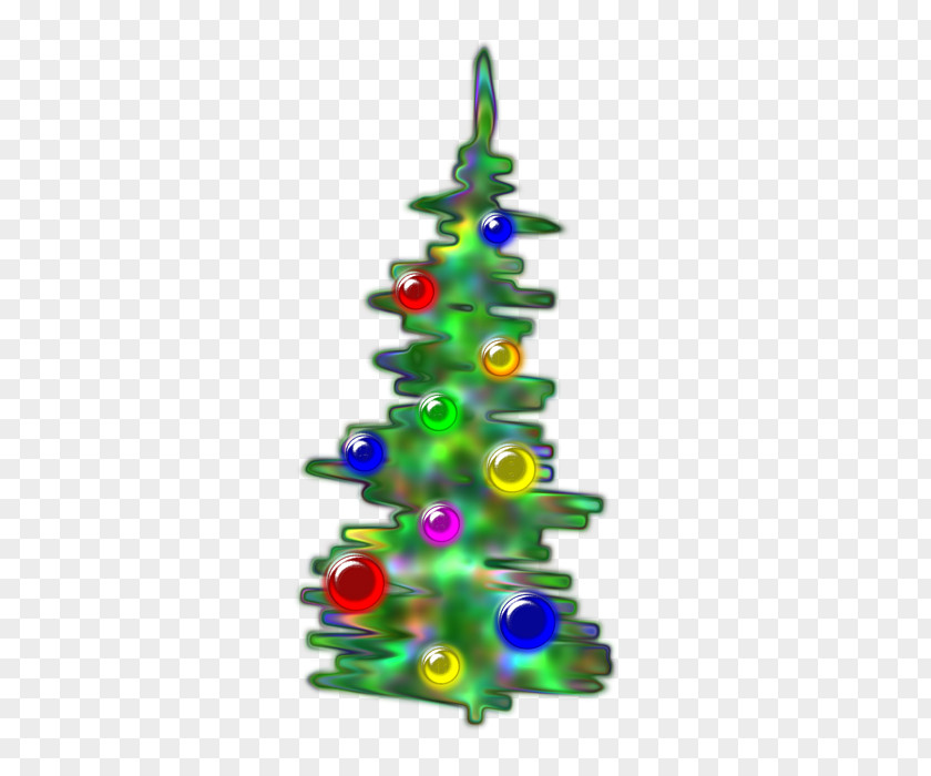 Little Tree Christmas Ornament Spruce Fir PNG