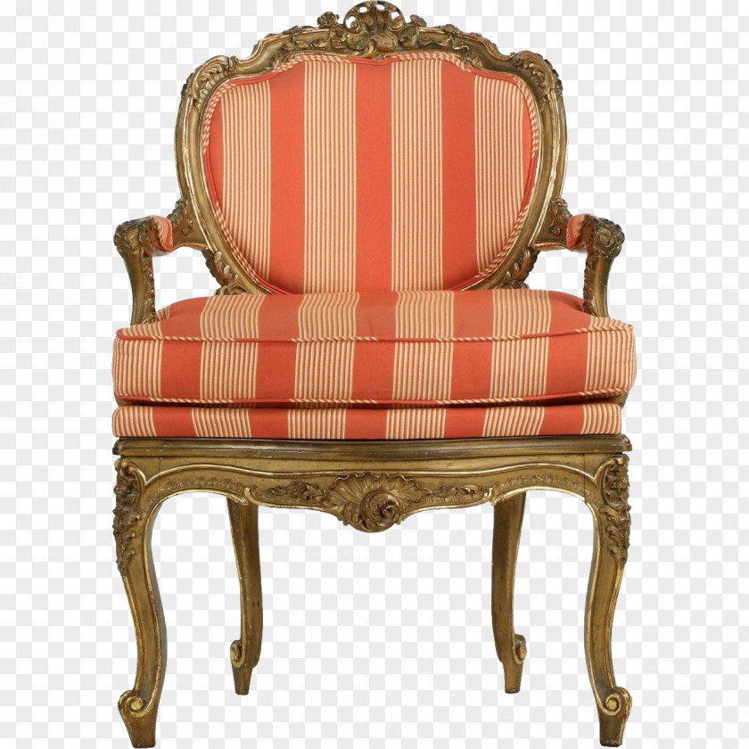 Armchair Loveseat Furniture Chair Antique PNG