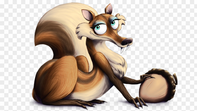 Art Tail Squirrel Cartoon PNG