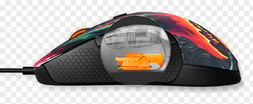 Computer Mouse Counter-Strike: Global Offensive SteelSeries Rival 300 Video Game PNG