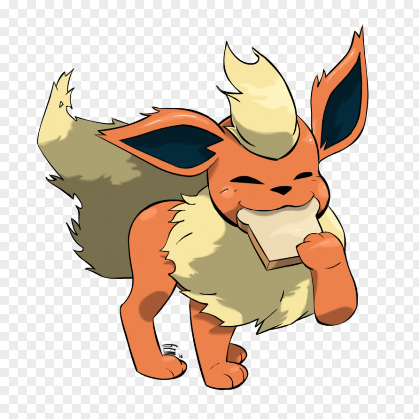 Flareon Eevee Drawing Pokémon Sketch PNG