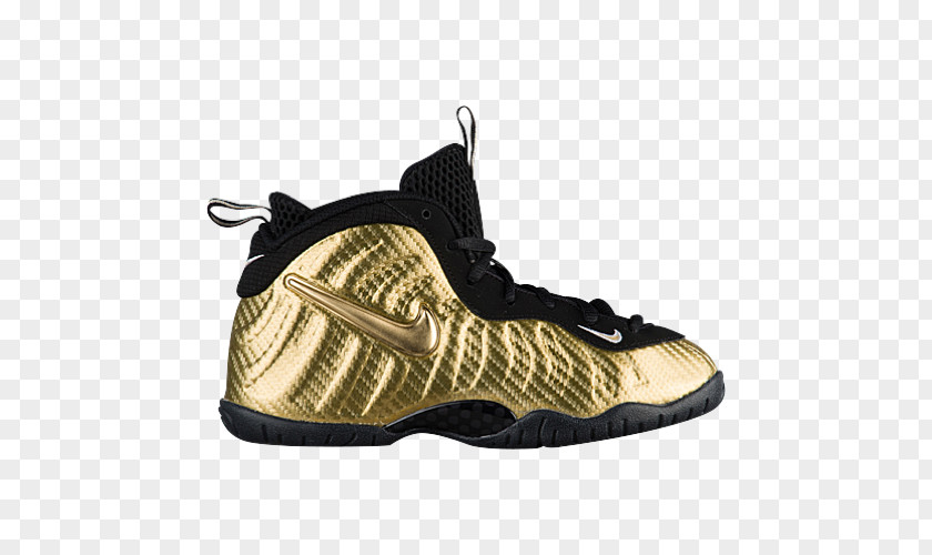 Gold Foams Sneakers Men's Nike Air Foamposite Sports Shoes Free PNG