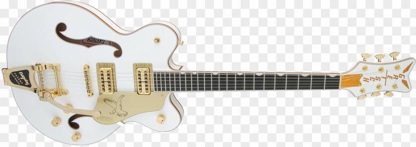 Guitar Gretsch White Falcon 6128 NAMM Show PNG