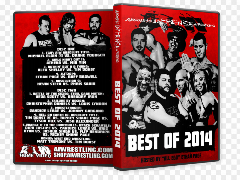 Tyson Dux Professional Wrestling JLIT Poster DVD .com PNG