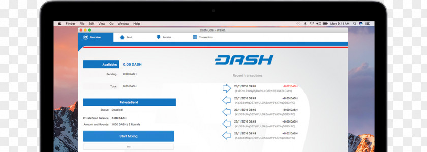 Wallet Dash Cryptocurrency Blockchain PNG