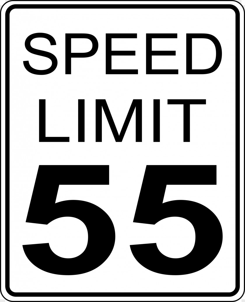 Street Sign Advisory Speed Limit Traffic PNG