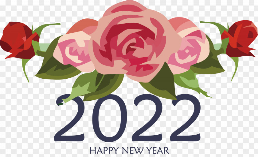 2022 Happy New Year PNG