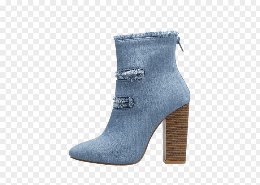 Boot Suede Botina Shoe Denim PNG