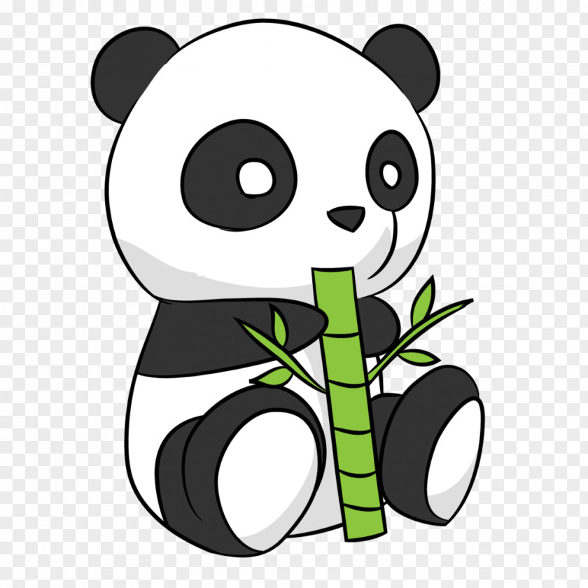 Cute Panda Drawing Giant Cuteness Clip Art PNG