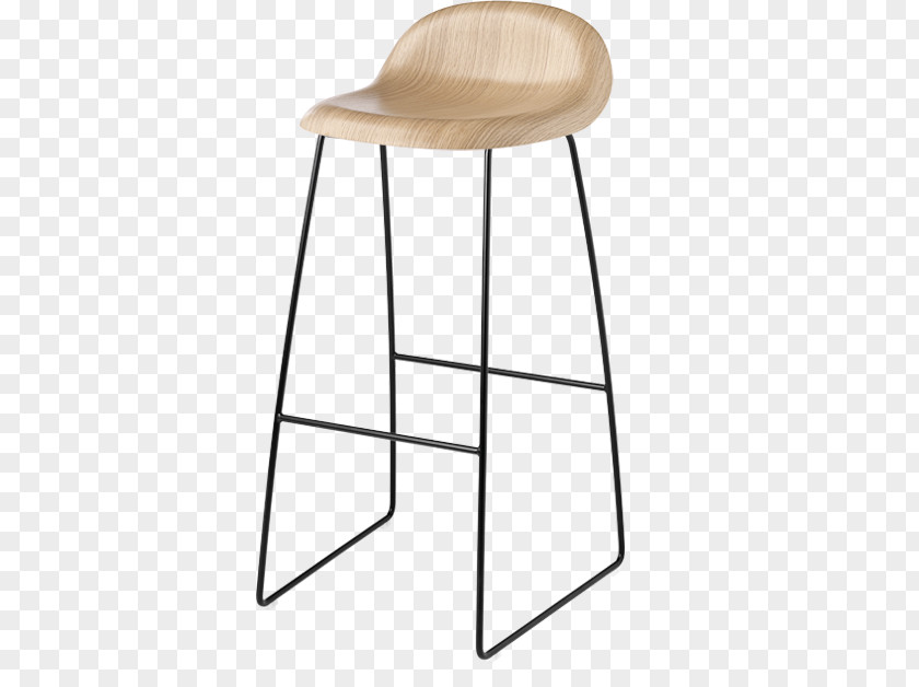 Iron Stool Bar Chair Seat Gubi PNG