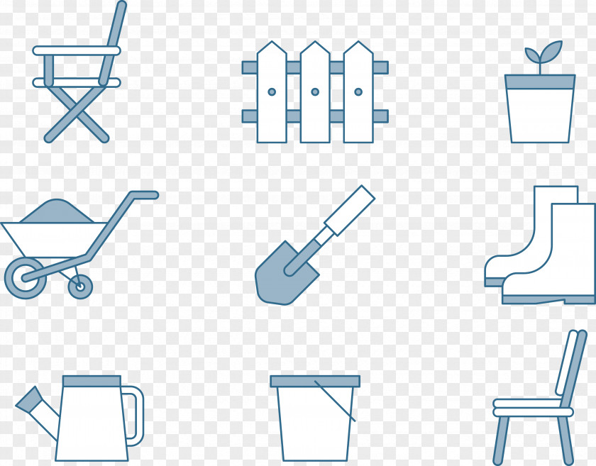 Planting Tools Garden Tool Icon PNG