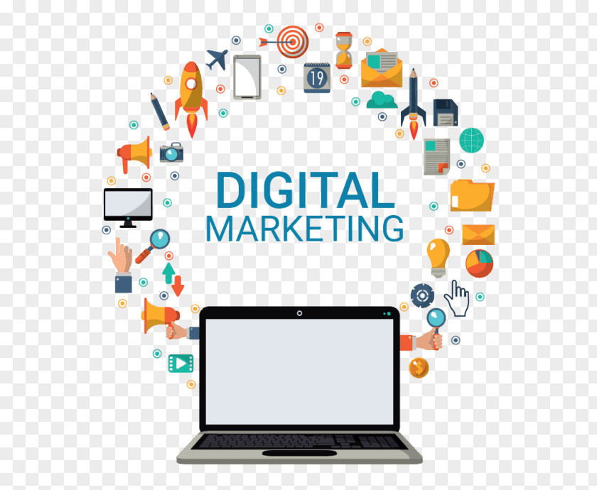 Sharing Online Advertising Digital Marketing Background PNG