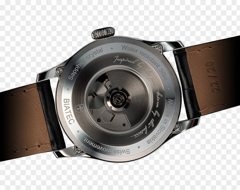 Automatic Watch Eterna Swiss Made Strap PNG