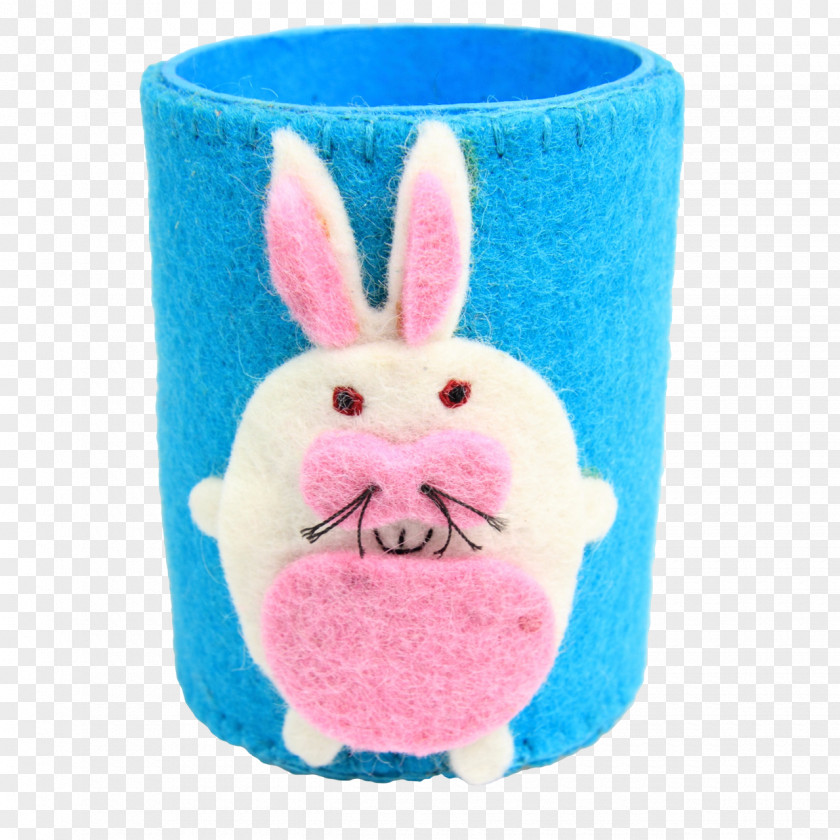 Easter Bunny Stuffed Animals & Cuddly Toys Turquoise PNG