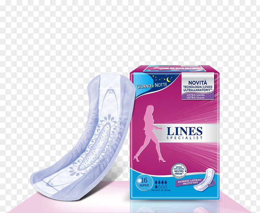 Lines Fater S.p.A. Sanitary Napkin Diaper Slip PNG