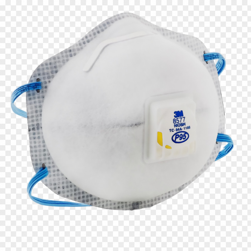 White Blue Personal Protective Equipment Headgear Incontinence Aid PNG