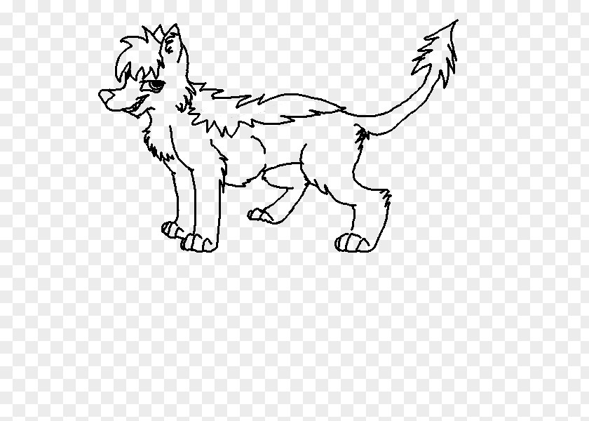 Broken Lines Dog Cat Mammal Drawing Clip Art PNG