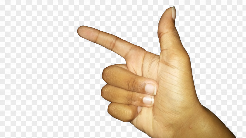 Fingers Finger Gun Firearm The Thumb PNG