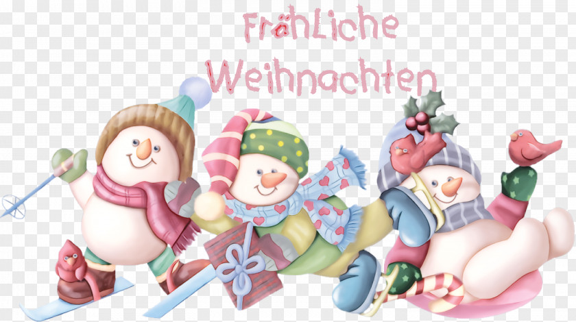 Frohliche Weihnachten Merry Christmas PNG