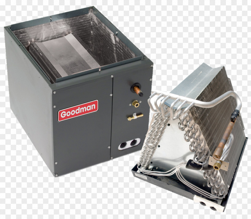 Furnace Goodman Manufacturing Evaporator Air Conditioning Heat Pump PNG