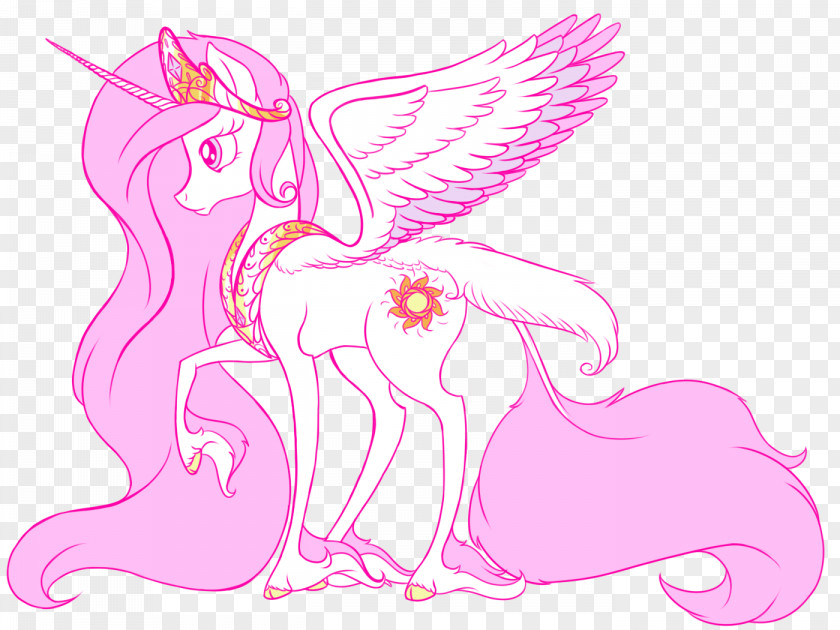 How To Draw Princess Celestia Clip Art Illustration Drawing Line /m/02csf PNG