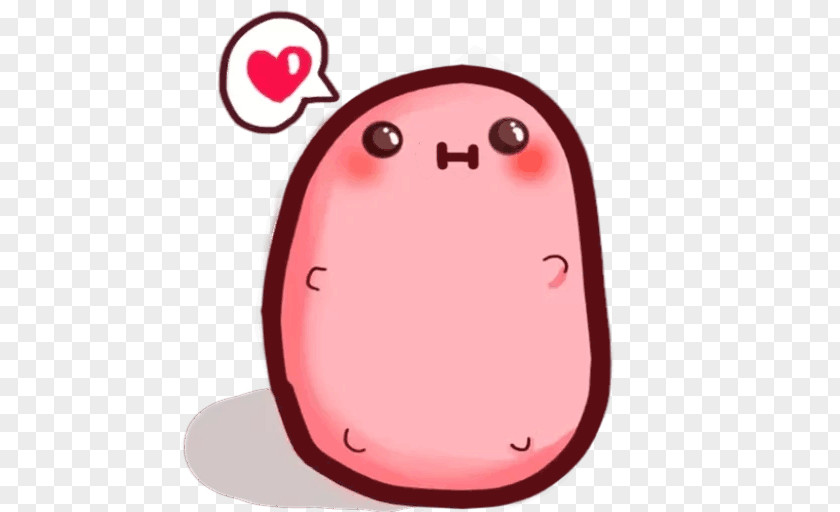 Potato Love Kavaii Cuteness Hug PNG