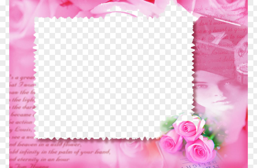 PPT Border Love Cuteness Pink PNG