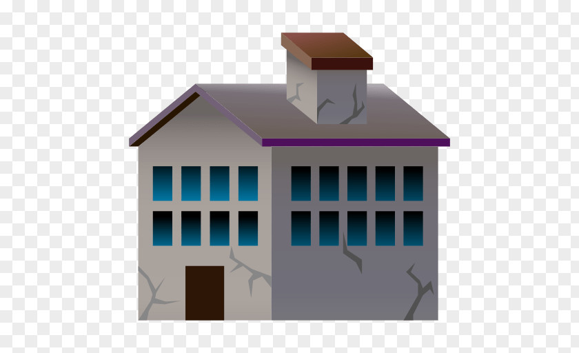 European Castle Emoji Building House Sticker SMS PNG