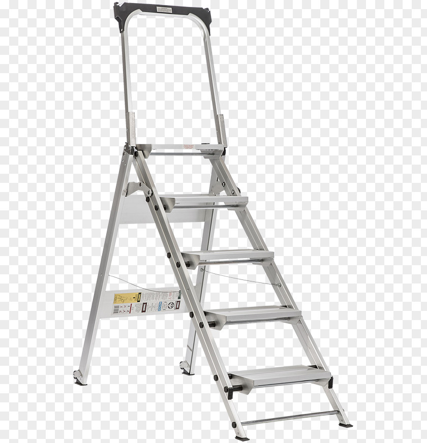 Ladder Stool Material Warehouse PNG