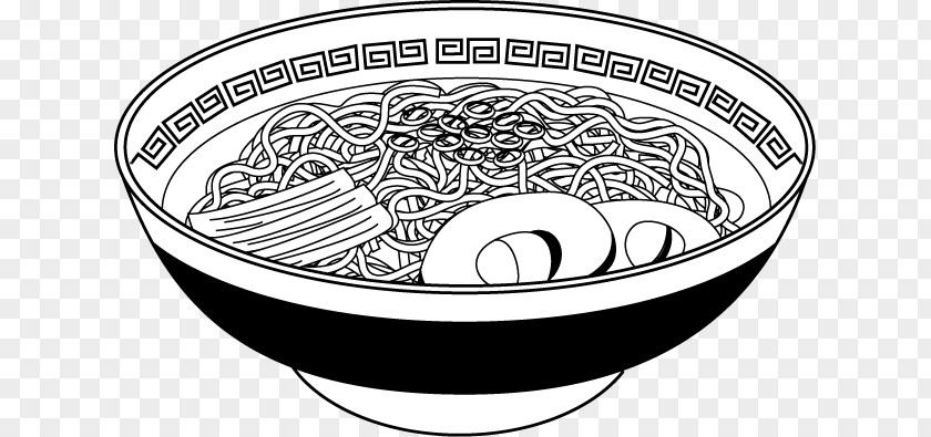 Maggi Seasoning Ramen ラーメン 白黒 Instant Noodle Drawing Dandan Noodles PNG