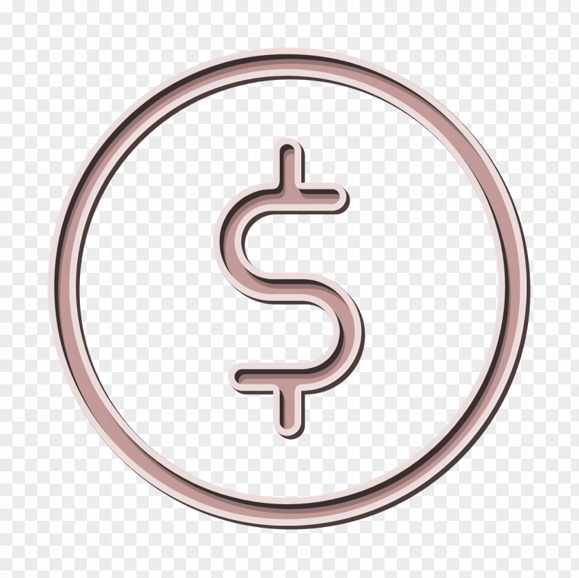 Metal Number Price Icon Coin Ecommerce PNG