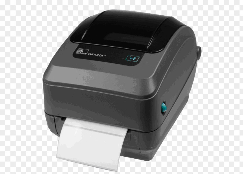 Printer Inkjet Printing Zebra GK420T Technologies Label PNG