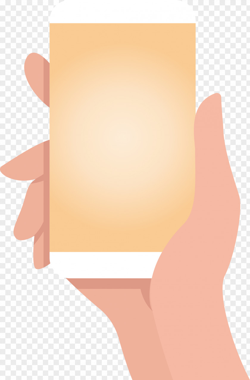 Smartphone Hand PNG