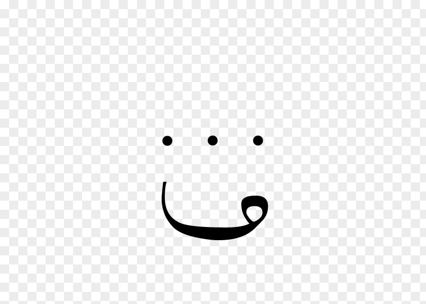 Smiley Line Font PNG