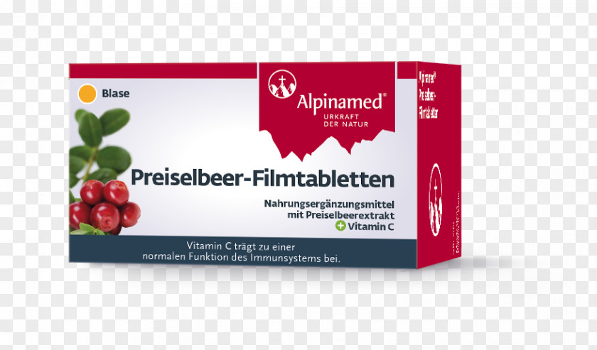 Tablet Lingonberry Dietary Supplement Filmtablette Cranberry PNG
