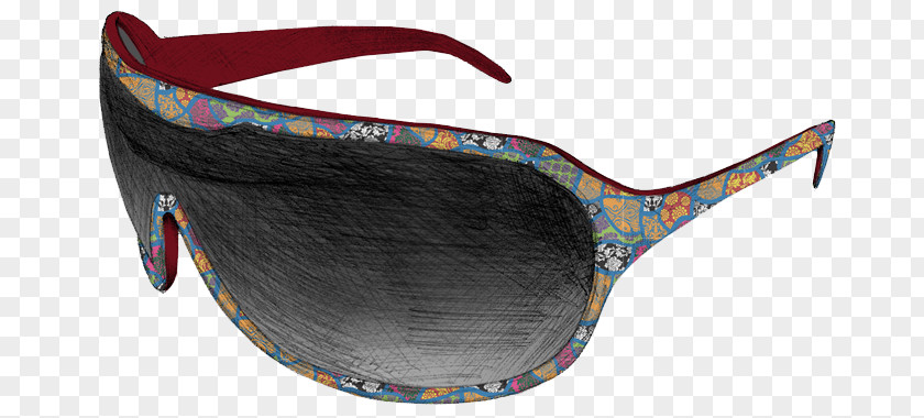 Brown Bean Goggles Sunglasses PNG