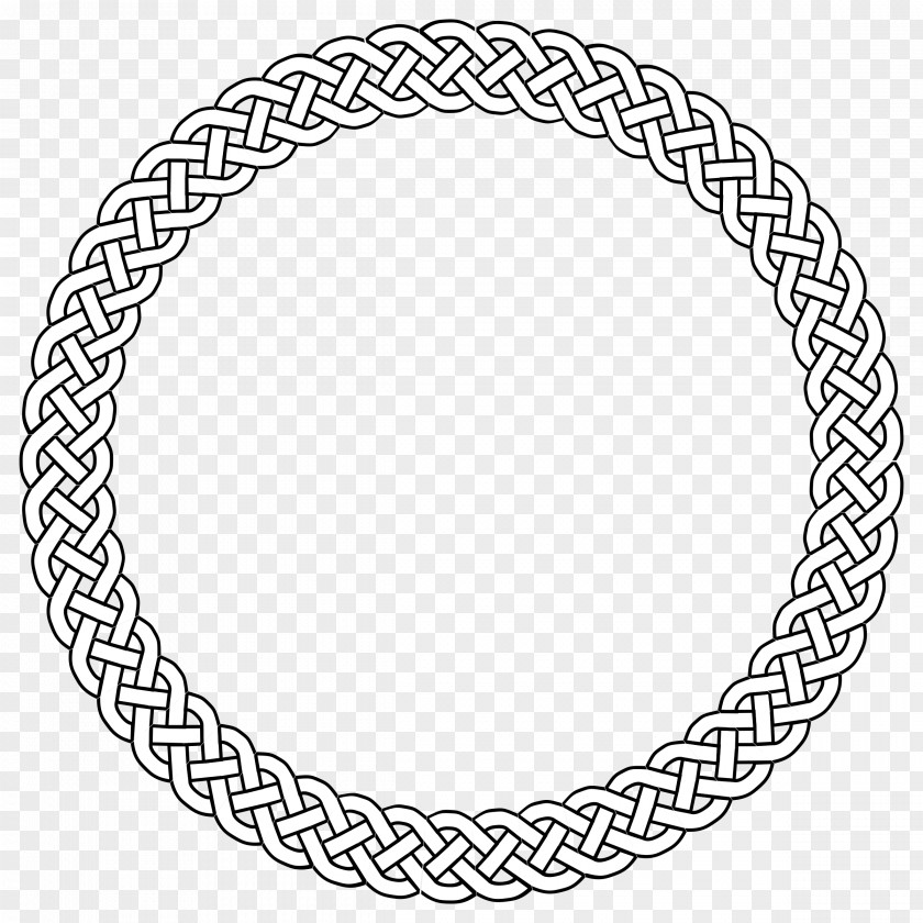 Circle Border Braid Clip Art PNG