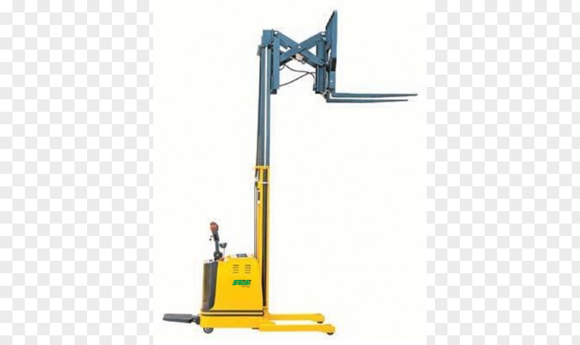Crane Reach Stacker Tool Machine PNG