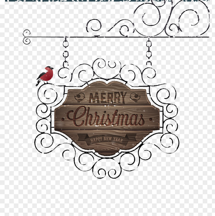 Creative Christmas Iron Posters Vector Material Poster Euclidean Illustration PNG