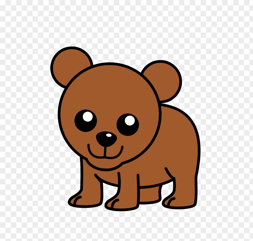 Free Bear Pictures Brown Cartoon Clip Art PNG