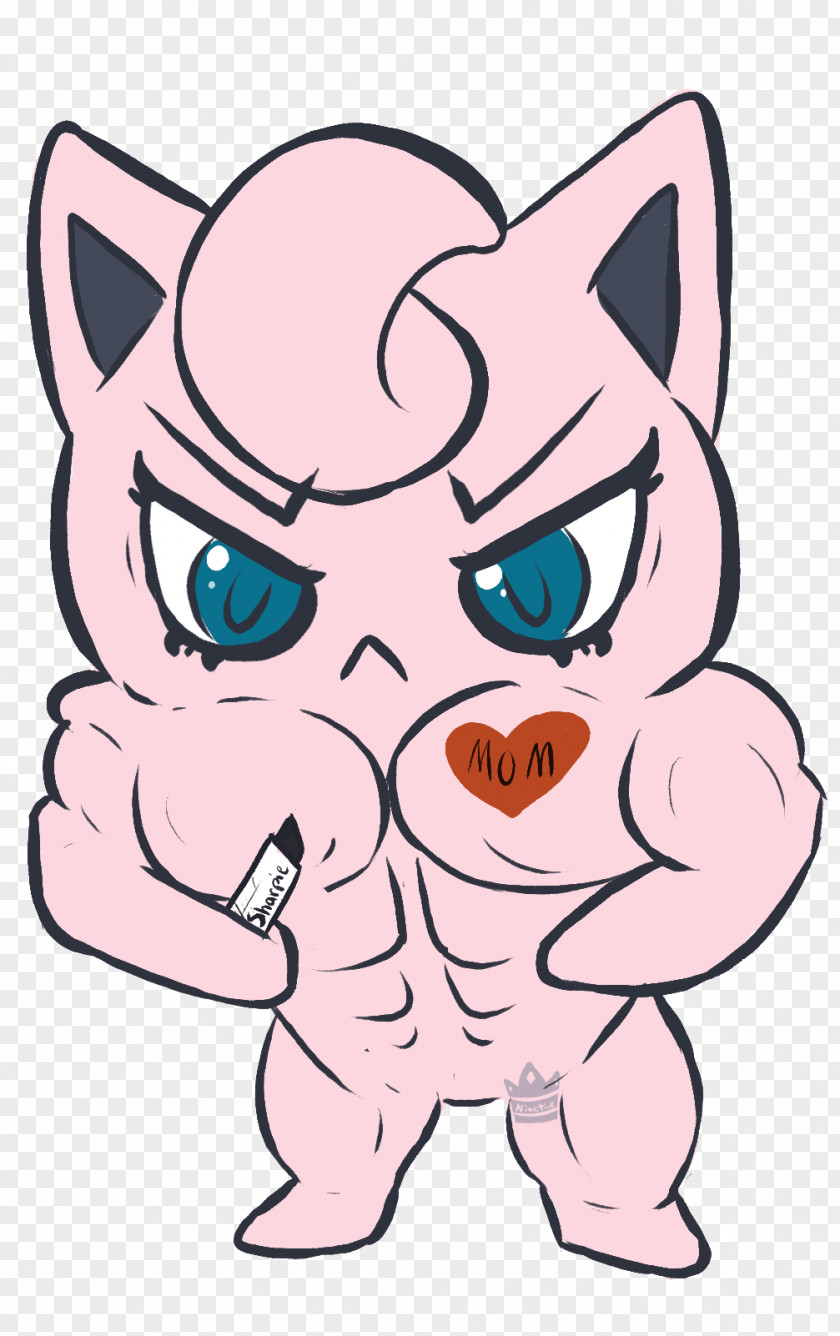 Jigglypuff Whiskers Drawing Clip Art PNG