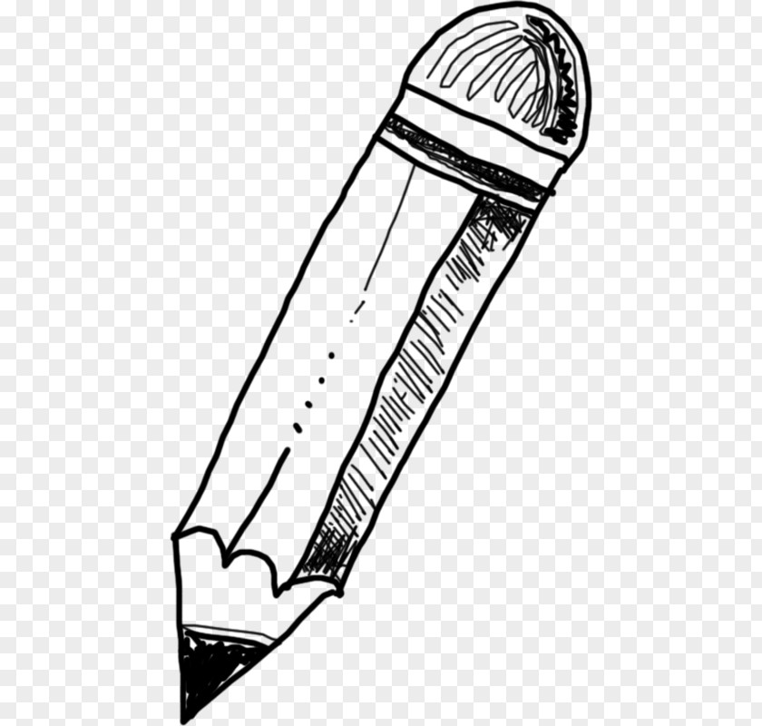 Line Art Pencil Cartoon PNG