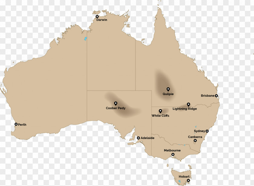 Opal Mining Australia Vector Graphics World Map Clip Art PNG