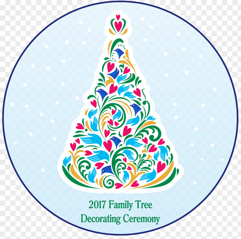 Celebrate The Festival Christmas Tree Ornament Line Clip Art PNG