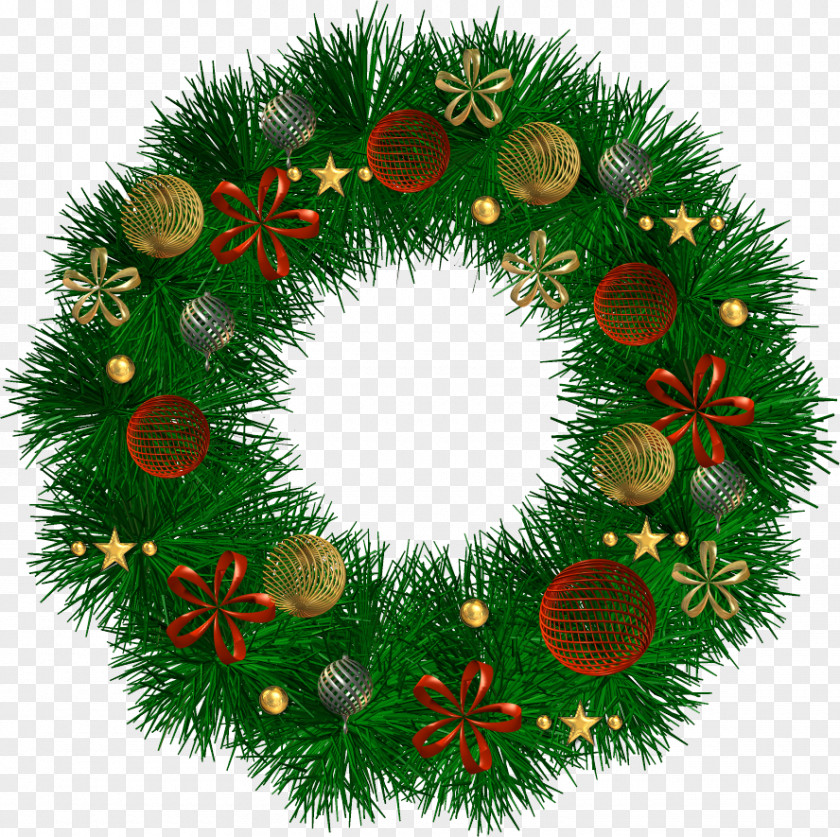 Christmas Ornament Advent Wreath PNG