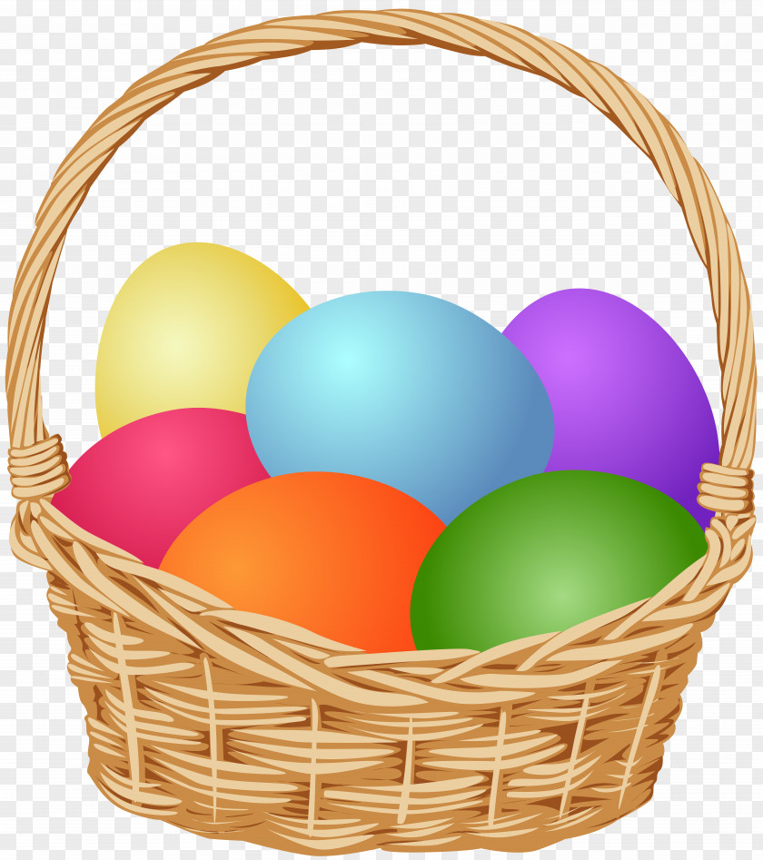 Easter Basket Clip Art PNG