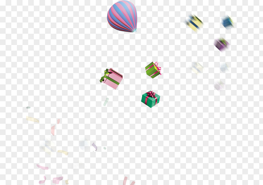 Floating Balloon Gift Hot Air PNG
