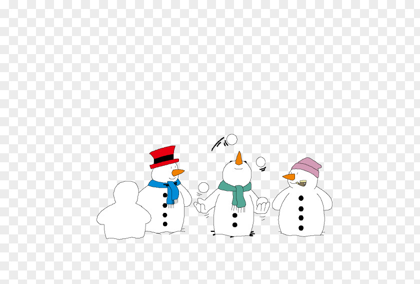 Snowman Wearing A Hat Child Winter Christmas Tree Clip Art PNG