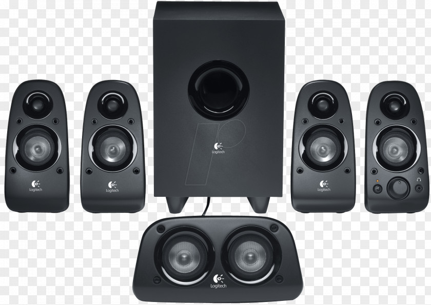 Speakers 5.1 Surround Sound Computer Loudspeaker Logitech PNG